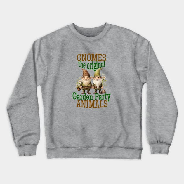 The Original Garden Party Animals Crewneck Sweatshirt by Berlin Larch Creations